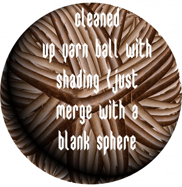 Creation of Yarn with Mouse: Step 8